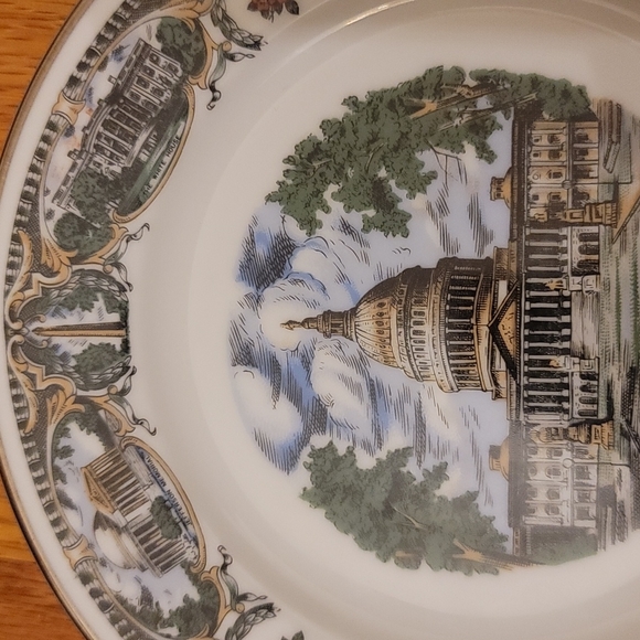 Capsco Washington DC Collectible Souvenir Plate - Picture 8 of 8